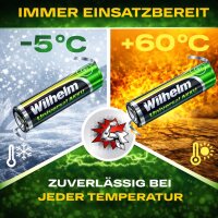 7 x AA Mignon AKKU LÖTFAHNE Z-Form Z Wilhelm Universal Batterien wideraufladbar 1,2 V HR6