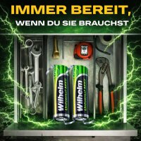 7 x AA Mignon AKKU LÖTFAHNE Z-Form Z Wilhelm Universal Batterien wideraufladbar 1,2 V HR6