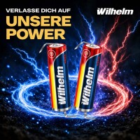 3 x Lithium Ionen Akku Wilhelm 3,7 V LÖTFAHNE Z Form 800 mAh Typ 14500 Li Ion AA