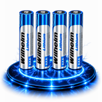 4 x Wilhelm LITHIUM AAA