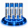 4 x Wilhelm LITHIUM AAA