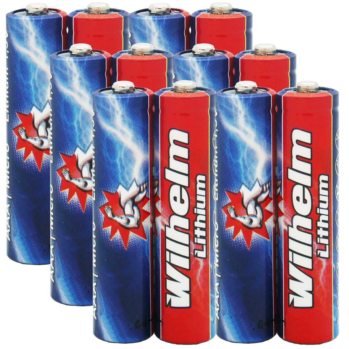 12 x Wilhelm LITHIUM AAA, 14,24