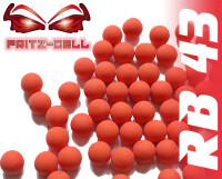 1 x Fritz-Cell Rubberball 43 Orange