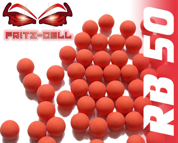 2 x Fritz-Cell Rubberball 50 Orange