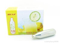 500 x Mosa Soda Co2 8g Sodakapseln Sodapatronen für Sodabereiter