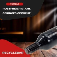 2 x Fritz-Cell 88g CO2 Kapseln Katuschen für Softair Paintball Gotcha CO2 Gewehr