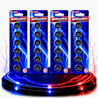 20 x CR1220 WILHELM Lithium Knopfzelle 3V 40mAh...