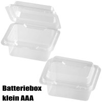 Batteriebox Aufbewahrungsbox AA AAA Micro Mignon 9V Baby C Mono D Akku Batterie