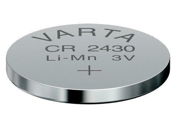 10 Varta CR2430 Lithium Knopfzellen 3V Neu