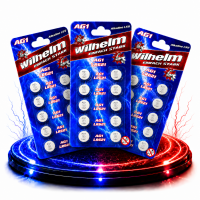 30 x Wilhelm AG1 LR60 - L 621 - 164 - GP64A...