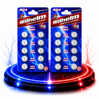 20 X Wilhelm AG4 LR66 - L 626 - 177 - 377 - GP77A...