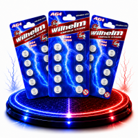 30 X Wilhelm AG4 LR66 - L 626 - 177 - 377 - GP77A...