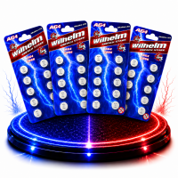 40 X Wilhelm AG4 LR66 - L 626 - 177 - 377 - GP77A...