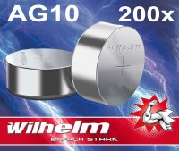 200 x Wilhelm AG10