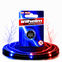 1 x CR1632 WILHELM Blister Lithium Knopfzelle 3V 140 mAh...