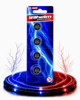 4 x Wilhelm CR1025 Blister