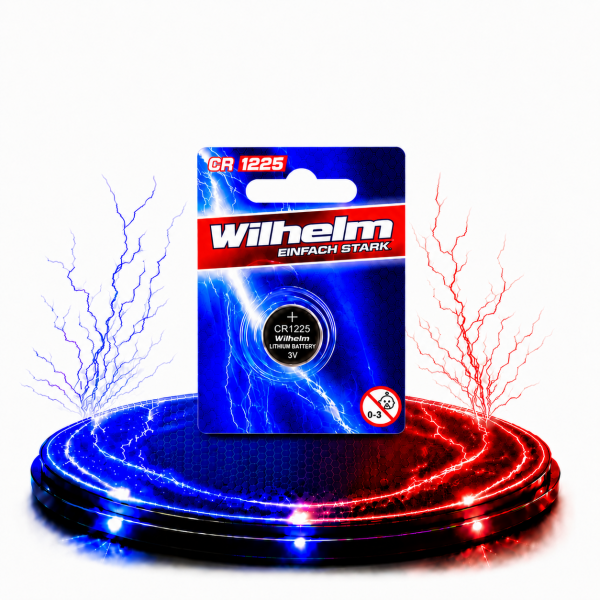 1 x Wilhelm CR1225 Blister