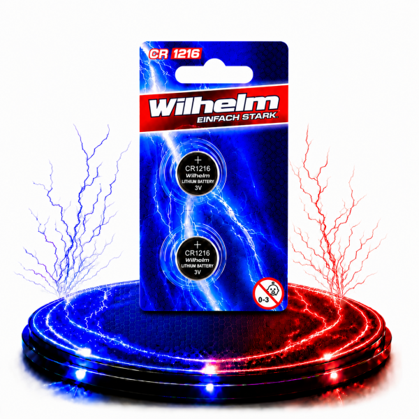 2 x Wilhelm CR1216 Blister