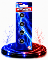 4 x Wilhelm CR1216 Blister