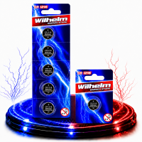 6 xWilhelm CR1216 Blister