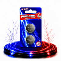 2 x CR2477 WILHELM Lithium Knopfzelle 3V 1070 mAh...
