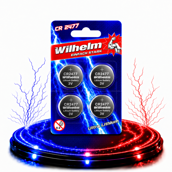 4 x Wilhelm CR2477