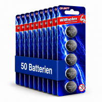 50 x Wilhelm CR2477