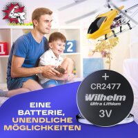 50 x Wilhelm CR2477