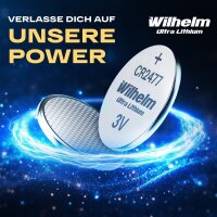 50 x Wilhelm CR2477