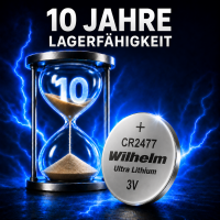 100 x Wilhelm CR2477