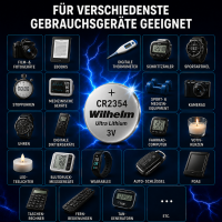 1 x Wilhelm CR2354 Blister