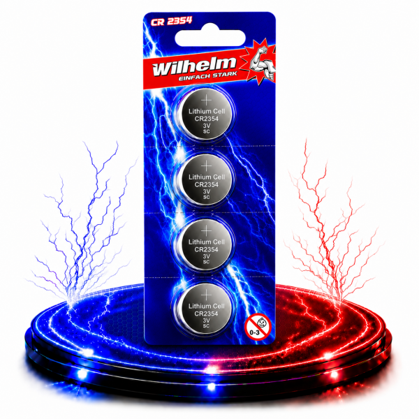 4 x Wilhelm CR2354 Blister