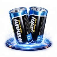 2 x Wilhelm Mono D Universal Alkaline Batterien LR20 1,5V