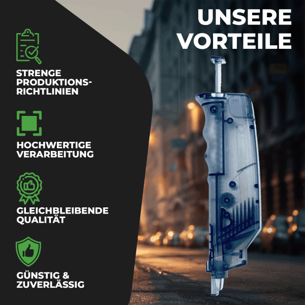 2 x Fritz-Cell Airsoft Universal Speedloader inkl. Pistolen Adapter für 150x 6mm Softair BB für schnelles nachladen der Premium Airsoft 6MM BB Munition