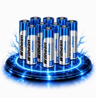 10 x Wilhelm Lithium AA Mignon Batterien LR6 1,5V...