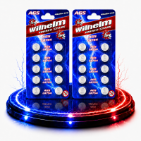 20 AG5 Wilhelm Knopfzellen Knopfbatterien Uhrenbatterien...