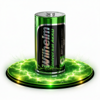 1 x Akku Baby C Wilhelm Universal 4500 mAh Akku Zelle 1,2...