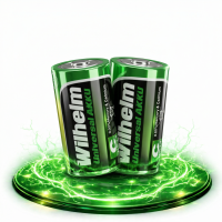 2 x Akku Baby C Wilhelm Universal 4500 mAh Akku Zelle 1,2...