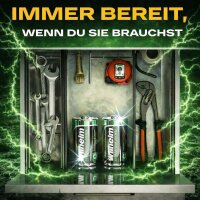 8 x Akku Baby C Wilhelm Universal 4500 mAh Akku Zelle 1,2 V HR14 MN1400 NIMH