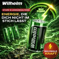 20 x Akku Baby C Wilhelm Universal 4500 mAh Akku Zelle...