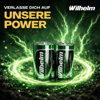 20 x Akku Baby C Wilhelm Universal 4500 mAh Akku Zelle 1,2 V HR14 MN1400 NIMH
