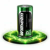 1 x Akku Mono D Wilhelm Universal 9000 mAh Akku Zelle...