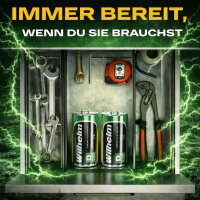 1 x Akku Mono D Wilhelm Universal 9000 mAh Akku Zelle HR20 MN1300 1,2 V NIMH