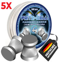 2500 Flachkopf 4,5mm Diabolos Fritz-Cell für...