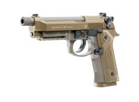 2.6357 - Beretta M9 A3 Softair-Co2-Pistole Kaliber 6 mm BB Blowback (P18) im Set