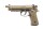 SET Beretta M9 A3 Softair-Co2-Pistole Kaliber 6 mm BB Blowback + Beutel Rot (P18)