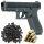 SET T4E Home Defense GLOCK 17 Gen5 BLK Cal .43 Rubberball CO2 < 5 Joule 8 Schuss (ab 18)