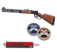 SET Walther Lever Action BLK-WD 4,5 mm (.177) P CO2 <...