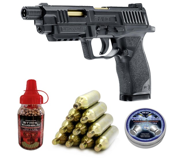 UX SA10 BLK 4,5 mm (.177) P/BB CO2 < 3,5 J 8R (ab 18)