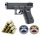 SET GLOCK 19 BLK 4,5 mm (.177) BB CO2 < 3,0 J 16R (P18)